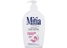 Mitia Silk Satin mit Kokosmilch-Flüssigseifenspender 500 ml