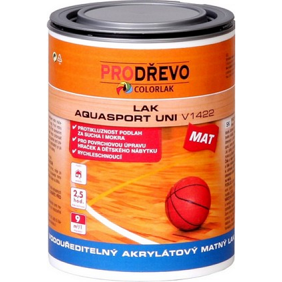 Colorlak Lack Aquasport Uni V1422 Matter Acryl-Mattlack auf Wasserbasis 0,6 l