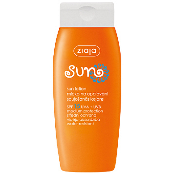 Ziaja Sun SPF 15 Sonnencreme mittlerer Schutz 150 ml