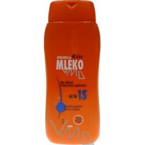 Mika Kiss OF15 Sonnencreme für gesundes und sicheres Bräunen 300 ml