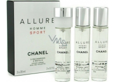 Chanel Allure Homme Sport EdT 3 x 20 ml Toillettenwasser