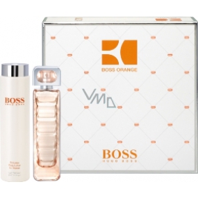 Hugo Boss Orange Woman EdT 75 ml Eau de Toilette + 200 ml Körperlotion, Geschenkset