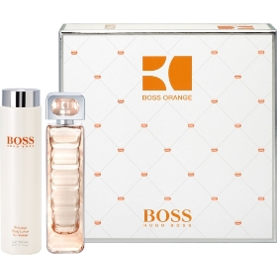 Hugo Boss Orange Woman EdT 75 ml Eau de Toilette + 200 ml Körperlotion, Geschenkset