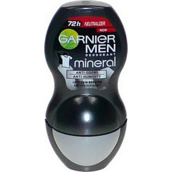 Garnier Men Mineral Neutralizer 72h Non-Stop-Ball Antitranspirant Deodorant Roll-On für Männer 50 ml