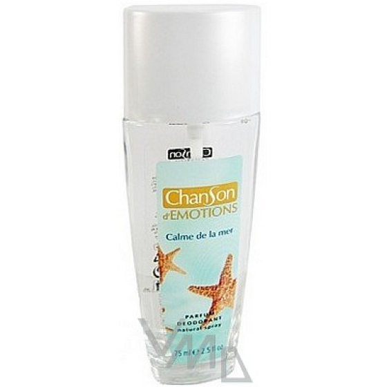 Chanson d Emotions Calme de la Mer parfümiertes Deodorantglas für Frauen 75 ml Tester