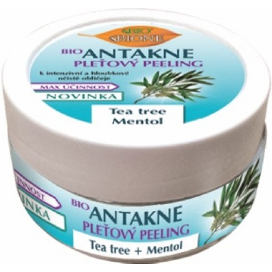 Bione Cosmetics Antakne Hautpeeling für problematische und fettige Haut 200 g