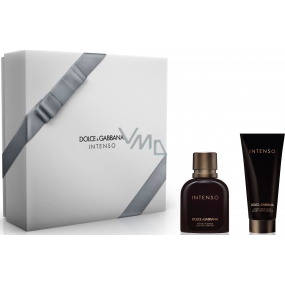 Dolce & Gabbana Intenso für Homme Eau de Parfum für Männer 75 ml + After Shave Balm 100 ml, Geschenkset
