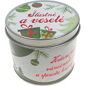 Nekupto Jasmine Geschenk Duftkerze Glücklich und fröhlich 18 g