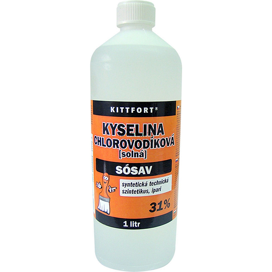 Kittfort Salzsäure 31% 1 l