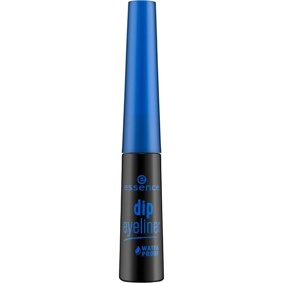 Essence Dip Eyeliner wasserdichter flüssiger Eyeliner Schwarz 4 ml