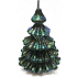 Lima Weihnachtsbaum bestreut Kerze 10 cm 1 Stück