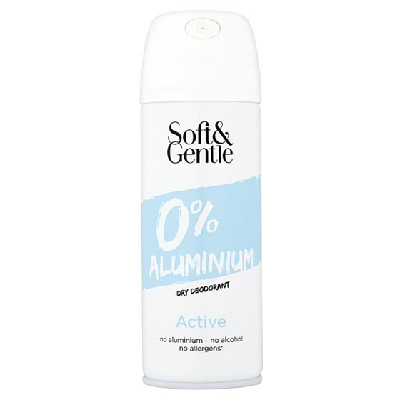 Soft & Gentle Active Grüner Tee Antitranspirant Deodorant Spray für Frauen 150 ml