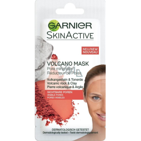 Garnier Skin Active Volcano Mask warme Gesichtsmaske zur Vergrößerung der vergrößerten Poren 8 ml