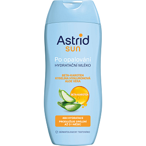 Astrid Sun Feuchtigkeitsspendende After-Sun-Lotion mit Beta-Carotin 200 ml