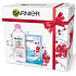 Garnier Skin Naturals Mizellenwasser 3 in 1 für empfindliche Haut 400 ml + Feuchtigkeit + Aqua Bomb superhydratisierende Fülltextil-Gesichtsmaske 15 Minuten 32 g, Kosmetikset