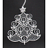 Gehäkelter Baum 8 x 7 cm