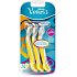 Gillette Venus Simply 3 Einwegrasierer mit Gleitstreifen gelb 3 Stück für Frauen