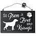 Nekupto Haustiere Holzschild Labrador 155 x 98 x 5 mm