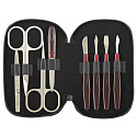 Dup Manicure Pink Kunstleder 8-teiliges Muster 230402-344