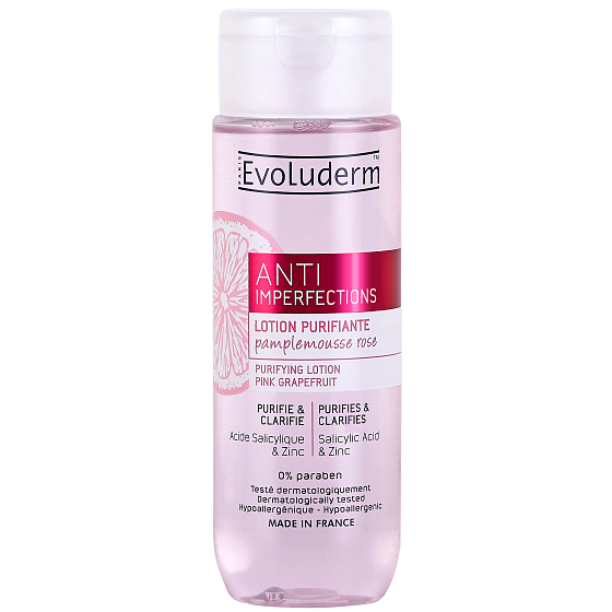 Evoluderm Anti Imperfection Cleansing Toner für zu Akne neigende Haut 200 ml