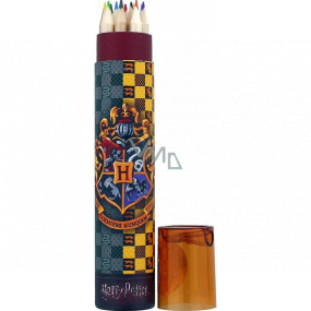 Degen Merch Harry Potter - Buntstifte 12 Stück und Bleistiftspitzer