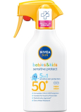Nivea Sun Babies & Kids Sensitive Protect OF50 5in1 Sonnenschutzspray für Kinder 270 ml