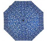 Albi Original Faltbarer Regenschirm Blau Muster 25 cm x 6 cm x 5 cm