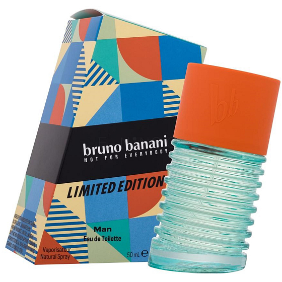 Bruno Banani Sommer Limited Edition 2023 Man Eau de Toilette für Männer 50 ml