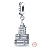 Charm Sterling Silber 925 Polen Palast der Kultur und Wissenschaft, Reise-Armband-Anhänger
