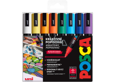 Posca Universal-Satz von Acrylmarkern 1,8 - 2,5 mm Farbmischung 16 Stück PC-5M