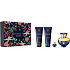 Versace Dylan Blue pour Femme Eau de Parfum 100 ml + Körperlotion 100 ml + Duschgel 100 ml + Eau de Parfum 5 ml Miniatur, Geschenkset für Frauen
