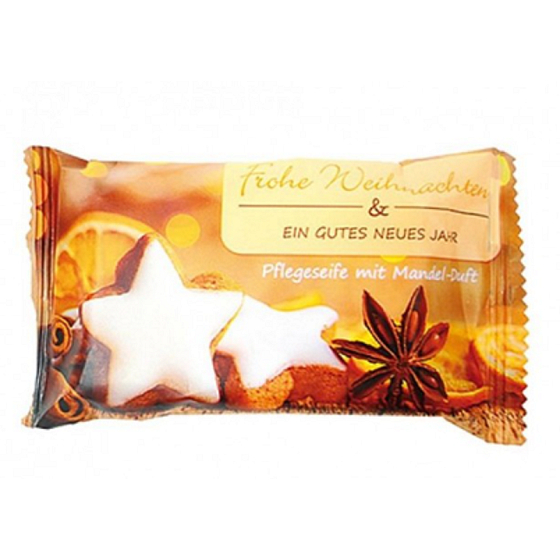 Elina Mandel-Zimt-Weihnachtscreme-Toilettenseife 25 g