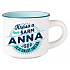 Albi Espresso Mug Anna - Schönheit und Charme sind ihre anderen Namen 45 ml