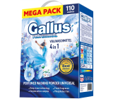 Gallus Universal Box 4v1 prací prášek na bílé a barevné prádlo 110 dávek 6,05 kg