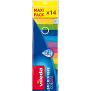 Vileda Mikrofasertuch Color, 14 Stück