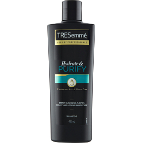 TRESemmé Shampoo für fettiges Haar Hydrate & Purify, 400 ml