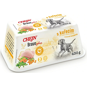 Chejn Bravo Plus mit Hühnchen und Gemüse 430g
