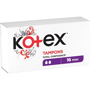 Kotex Tampons mini 16 Stück Kotex Tampons mini 16 Stück