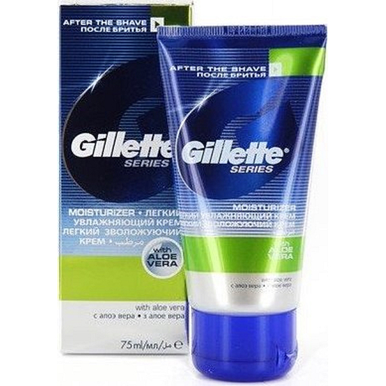 Gillette Series Aloe Vera Feuchtigkeitsspendende After Shave Cream, für Männer 75 ml