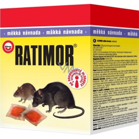 Ratimor-Weichköder zur Bekämpfung von Nagetieren 250 g