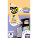 Raid Active Paper Anti Moths Aktiver Vorhang Frische Blumen 12 Stück