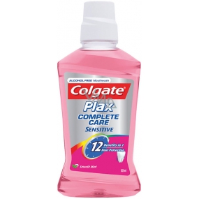 Colgate Plax Complete Care Sensitive Glatte Minze Mundwasser 500 ml