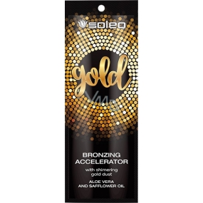 Soleo Gold Bronze Tan Beschleuniger mit Goldstücken 15 ml