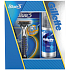 Gillette Blue 3 Rasierer + Rasiergel 75 ml, Kosmetikset für Männer
