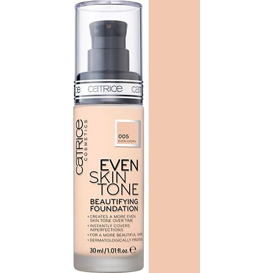 Catrice Even Skin Tone Verschönerndes Make-up 005 Even Ivory 30 ml