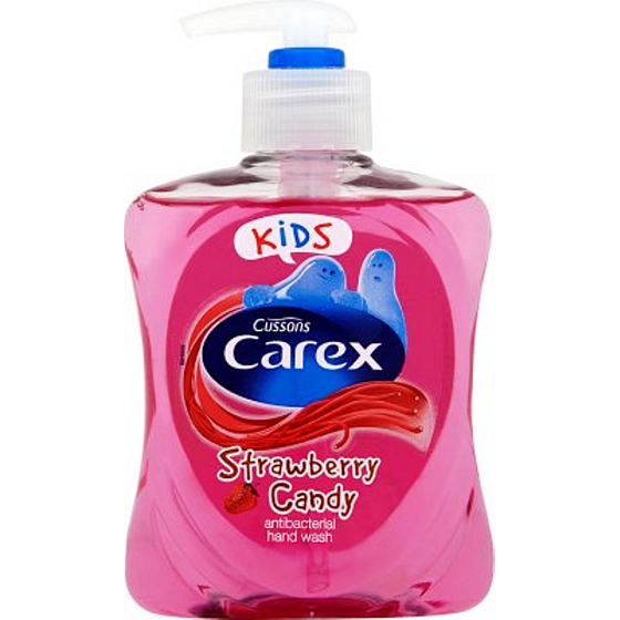 Carex Strawberry Candy Kids Strawberry antibakterielle Flüssigseife 250 ml