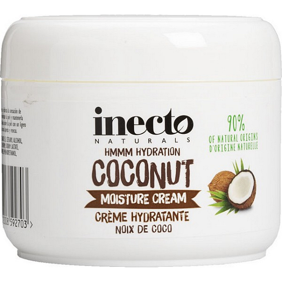 Inecto Naturals Coconut Feuchtigkeitscreme mit reinem Kokosöl 250 ml