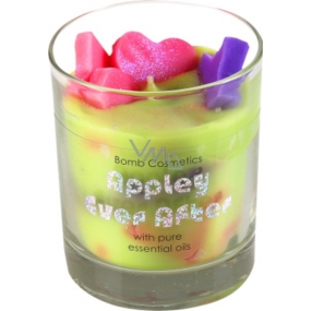 Bomb Cosmetics Forever Together - Appley Ever After Glaskerze Duftende natürliche, handgefertigte Kerze in Glas brennt bis zu 35 Stunden