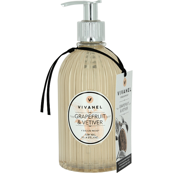 Vivian Gray Vivanel Grapefruit & Vetiver Luxus-Flüssigseife mit 350 ml Spender