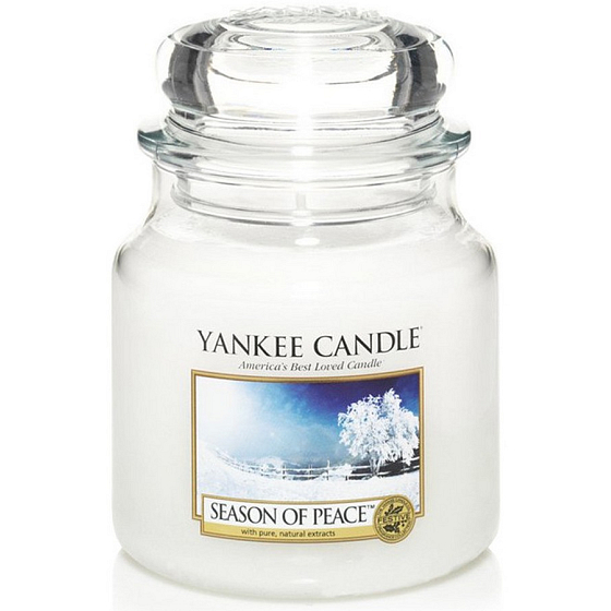 Yankee Candle Season Of Peace Klassische Duftkerze Kleines Glas 104 g